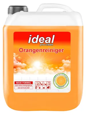 Produktbild von 10 Liter ideal pro-clean Orangenreiniger Konzentrat Spezialreiniger Orangenduft
