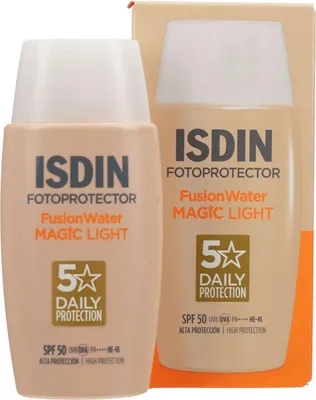 Produktbild von ISDIN Fotoprotector Fusion Water Col.light LSF 50, 50ml PZN 17618388