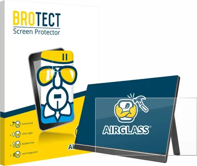 Produktbild von BROTECT Schutzglas für Arzopa 60HZ/A1 15.6" Schutzfolie Panzer Folie Glas Display Schutz klar