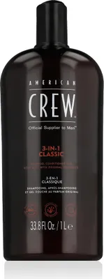 Immagine prodotto di American Crew 3-in-1 Shampoo, balsamo e lavaggio del corpo 1000ml