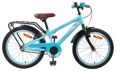 Imagen del producto de Solidchoice - Bicicleta de acero de 12 pulgadas para niños, en color azul celeste