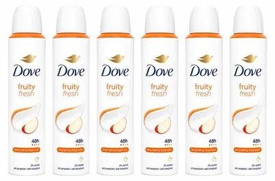 Produktbild von 6x Dove Deospray – Fruity Fresh 150 ml