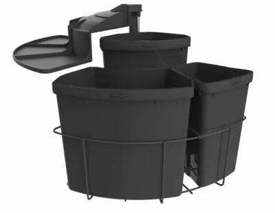 Produktbild von Naber Cabbi® 3, Abfallsammler für Schwenktechnik, anthrazit 8013171