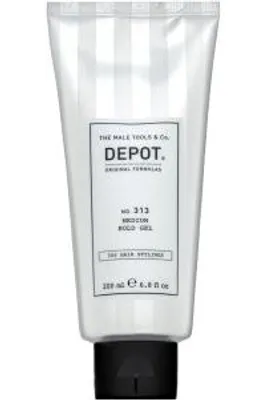 Immagine prodotto di Depot 300 Hair Stylings No. 313, gel de styling con filtro UV, definizione e controllo, tenuta media, 200 ml, per una finitura di lunga durata.