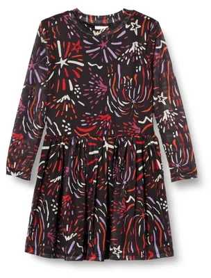 Produktbild von s.Oliver Meshkleid mit Allover Print,99a0,98