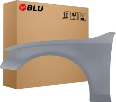 Image de BLU Aile Compatible avec Audi A4 B8 S4 LX7R Gauche Silber MonsunGrau | 2007-2011 | Avant | Peint| Prêt à Monter | Galvanisé
