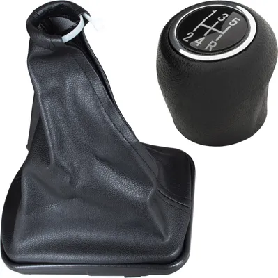 Produktbild von Schaltknauf Schaltmanschette 5-Gang + Rahmen 735417451 für Fiat Punto 2005-2013