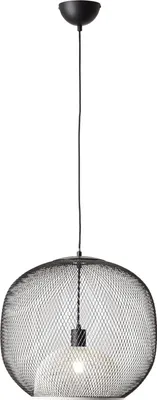 Productafbeelding van Briljante hanglamp Ashley, zwart, Ø 43 cm, max. 60W, E27, in hoogte verstelbaar