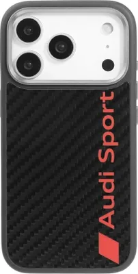Zdjęcie produktu dla Etui Audi R8 Carbon Fiber Magsafe Do Iphone 17 Pro - Czarne