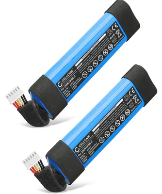 Image de CELLONIC 2x Batterie pour Enceinte Compatible avec JBL Xtreme 2, 2INR19/66-2 - (5200mAh, 7.4V)