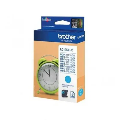 Obrázok produktu pre Brother LC-125XLCBP, Azúrová, 1 kusov