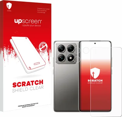 Produktbild von upscreen Schutzfolie für Xiaomi 14T Pro (Display+Kamera) Displayschutz Displayschutzfolie Folie Klar Transparent