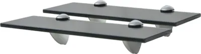 Produktbild von "im Angebot" Schweberegale 2 Stk. Glas 30x20 cm 8 mm - Wandregale CC2395