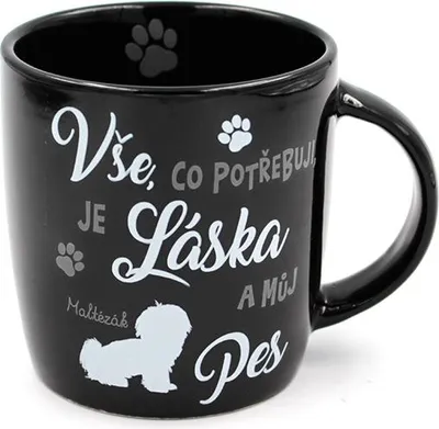 Obrázek produktu pro Nekupto Hrnek s potiskem Maltézák