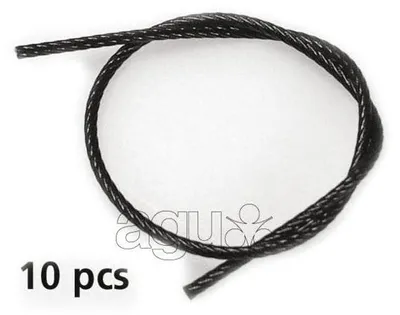 Zdjęcie produktu dla Zapasowy przewód bezpieczeństwa Klickfix, 43 mm, czarny, luzem