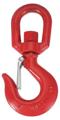 Drehbarer Hebehaken 3 Ton, legierter Stahl, selbstsichernd