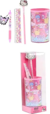 Zdjęcie produktu dla Cerda Group Zestaw artykułów piśmiennych Hello Kitty różowy, jeden rozmiar