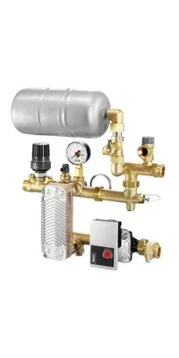 Produktbild von Oventrop Regelstation Regufloor HX Heizen mit HE-Pumpe Wilo Yonos PARA