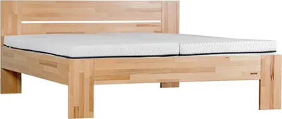 Produktbild von Doppelbett Vento geölt aus Buche 200 x 220 cm