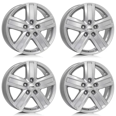 Produktbild von 4 Rial Felgen Transporter 7.0x17 ET55 5x120 SIL für VOLKSWAGEN Amarok Crafter T5 T6 T6.1