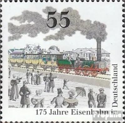 Produktbild von Briefmarken BRD (BR.Deutschland) 2010 Mi 2833 (kompl.Ausg.) FDC Eisenbahn