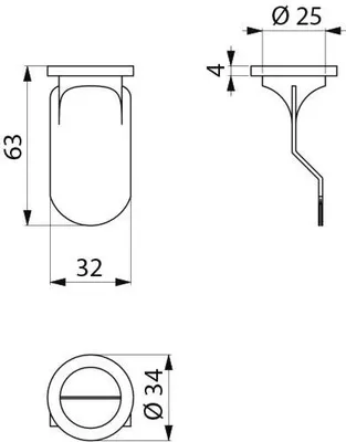 Produktbild von Delabie Silikonmembran für Urinal HYBRIMATIC und wasserlose Urinale