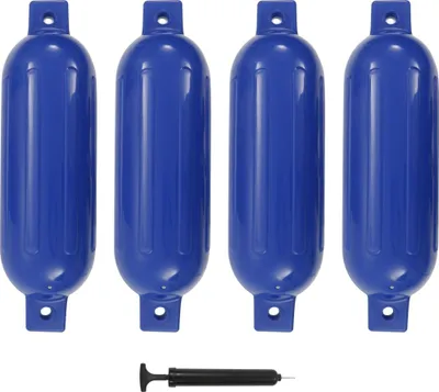 Productafbeelding van Bootstootkussens 4 st 51x14 cm PVC blauw