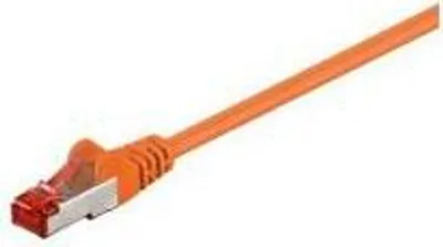 Produktbild von Microconnect B-FTP601O, 1 m, Cat6, F/UTP (FTP), RJ-45, RJ-45, Orange