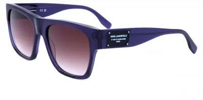 Produktbild von Karl Lagerfeld KL6074S Dark blue 55/18/140 Uni Sonnenbrillen