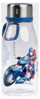 Produktbild von Trinkflasche Blaues Blitzdesign