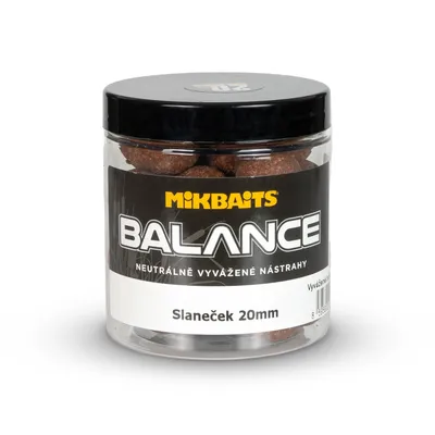 Obrázek produktu pro Mikbaits vyvážené boilie Balance ManiaQ Slaneček 250ml Průměr: 24mm