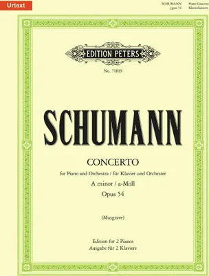 Produktbild von Schumann, R: Piano Concerto in a Minor Op. 54 (Edition for 2