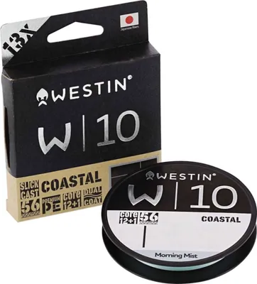 Produktbild von Westin W10 13 Braid Coastal Morning Mist - 150m geflochtene Schnur, Durchmesser/Tragkraft:0.08mm / 5.8kg