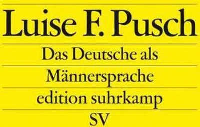 Produktbild von Das Deutsche als Männersprache