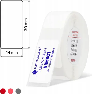 Immagine prodotto di Etichette autoadesive termiche Niimbot D11 D110 D101 H1S 14x30
