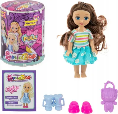 Obrázok produktu pre bábika z tuby s prekvapením SUPRISES 10x12cm | TG417625