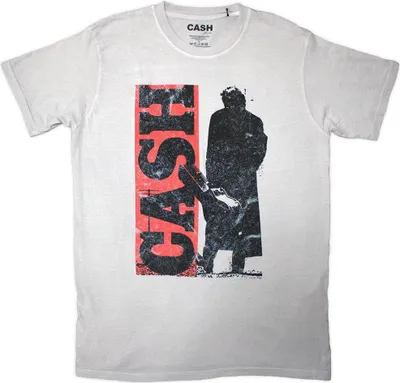 Produktbild von Johnny Cash - T-Shirt für Herren/Damen Uni RO14186 (S) (Natürlich)