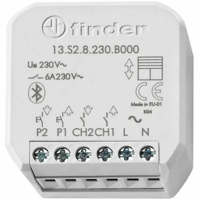 Immagine prodotto di Attuatore radio cieco Finder Yesly a 2 canali 13.S2.8.230.B000 (13.S2.8.230.B000)