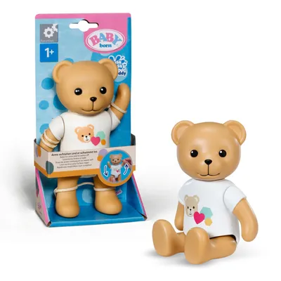 Produktbild von BABY born Splish Splash Teddy Badespielzeug in Badeoutfit mit Schwimmfunktion
