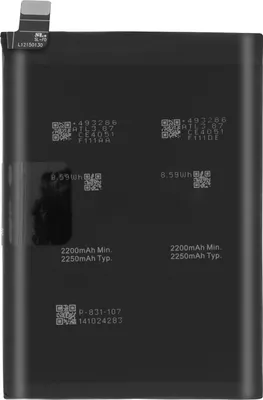 Image de Clappio, BLP831 Batterie d'échange pour Oppo Find X3 Pro Capacité 4500mAh, Noir