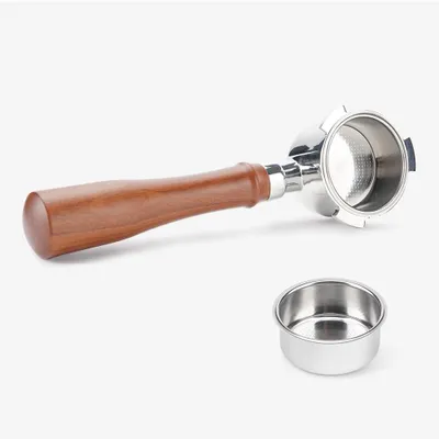 Portafilter 51 mm für DeLonghi Dedica EC680/EC685, Edelstahl, 3 Ohren