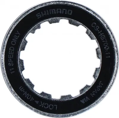 Produktbild von SHIMANO Verschlussring CS-HG700 - Lockring für Shimano 11-fach Kassetten, Y1W...