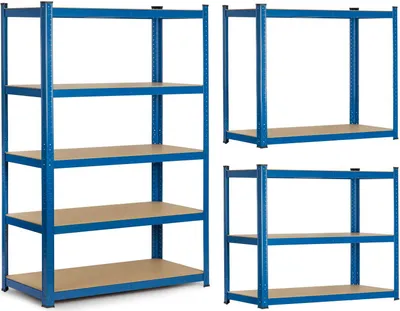 Produktbild von Metall-Lagerregal 150 x 75 x 30 Humberg 4842