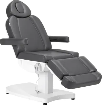 Zdjęcie produktu dla Fotel kosmetyczny elektr. Azzurro 803D 3 siln. szary