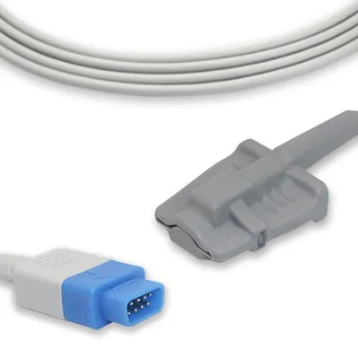 Produktbild von SpO2 Fingersensor Adult Soft-Clip für GE TruSignal, 0,9m (wie TS-SA-D)