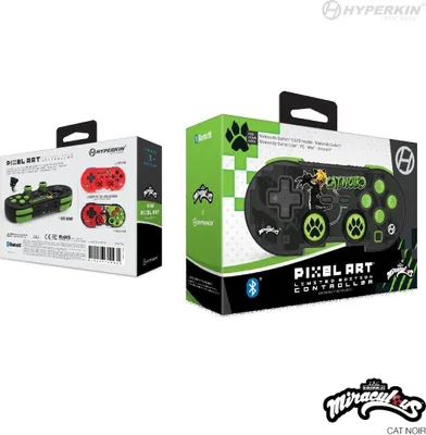 Produktbild von Hyperkin M01328-MTCN, Gamepad, Android, MAC, Nintendo Switch, Nintendo Switch OLED, PC, iOS, Schaltfläche Auswählen, Schaltfläche Start, Kabellos, Bluetooth, 9 m
