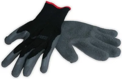 Produktbild von Arbeitsstrickhandschuhe gummiert