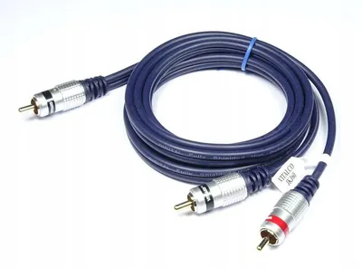 Produktbild von Vitalco RKD180 Kabel 1RCA auf 2RCA 3m Länge