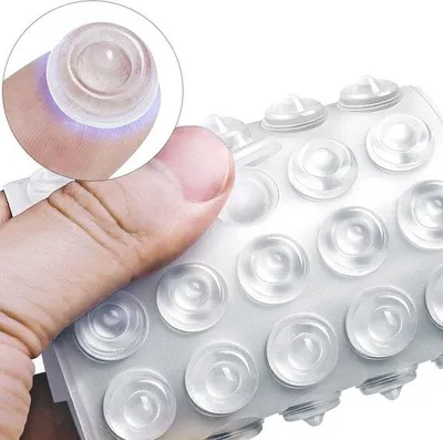 Produktbild von Möbelpuffer Selbstklebend Transparent 200 Stück