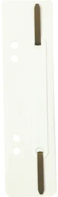 Image de Exacompta 250x Fixe-dossiers à lamelle polypropylène Blanc 426002B